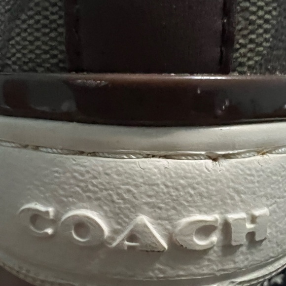 Brown and Tan High-Top Sneakers - Picture 3 of 7